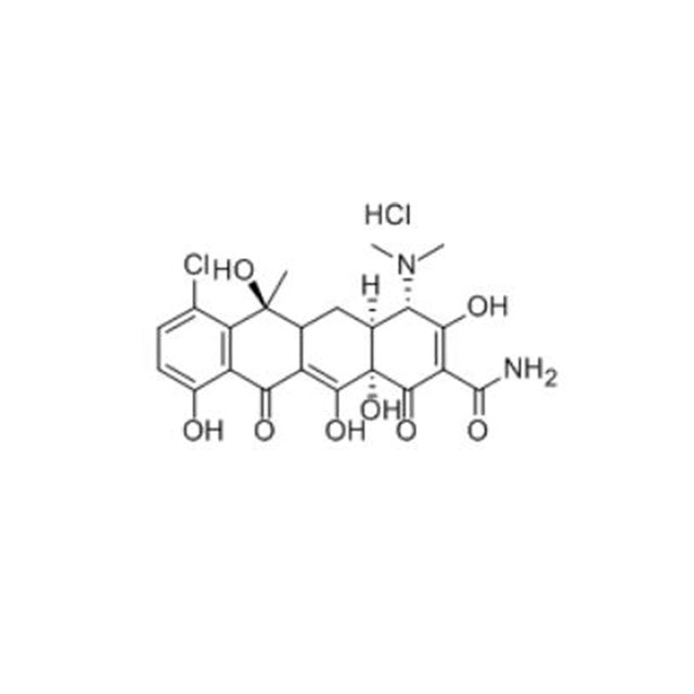 クロルテテラサイクリン塩酸塩（64-72-2）C 22 H 24 Cl 2 N 2 O 8